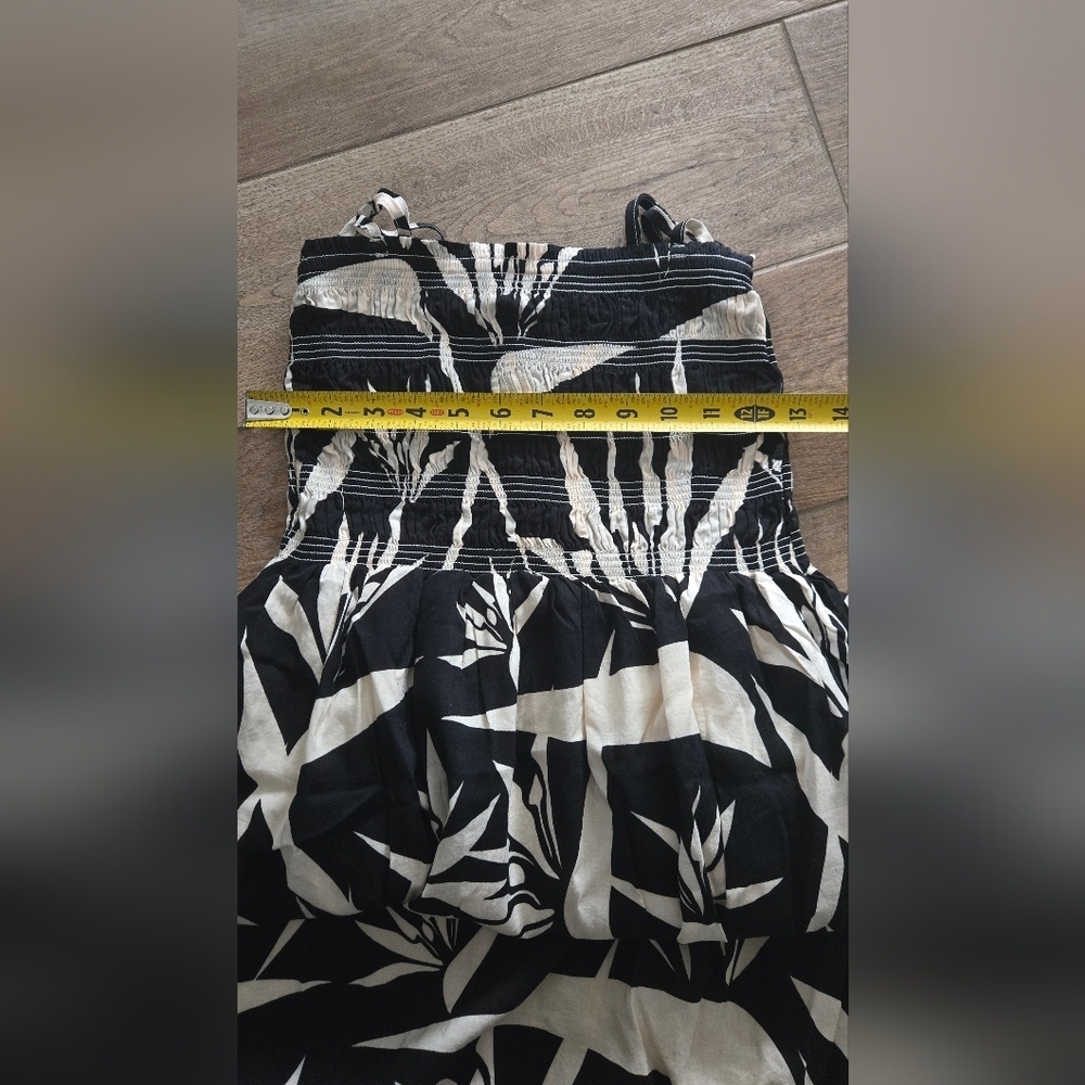 Nwt Pistola Black And White Bianca Midi SunDress Sun Of Paradise Size XS - Picture 7 of 9